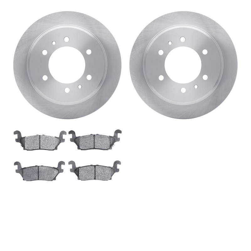 Dynamite Friction 6502-93006 Disc Brake Kit - Rear
