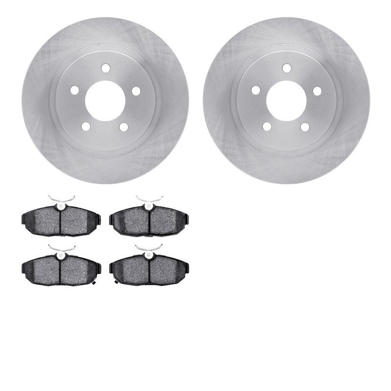 Dynamite Friction 6502-99039 Disc Brake Kit - Rear