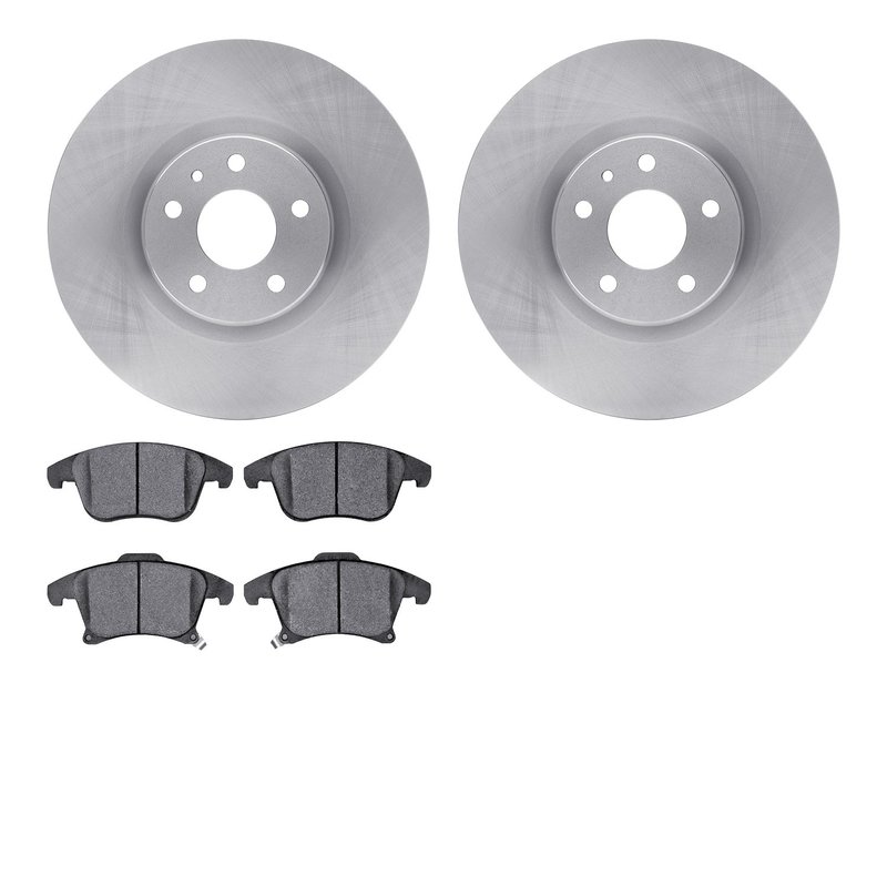 Dynamite Friction 6502-99136 Disc Brake Kit - Front