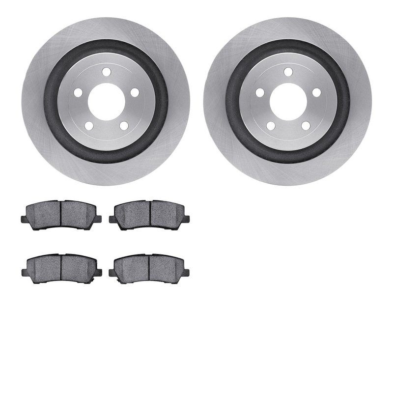Dynamite Friction 6502-99140 Disc Brake Kit - Rear
