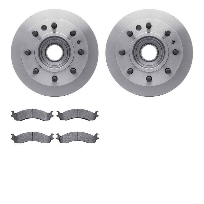 Dynamic Friction 6502-99324 Disc Brake Kit - Front