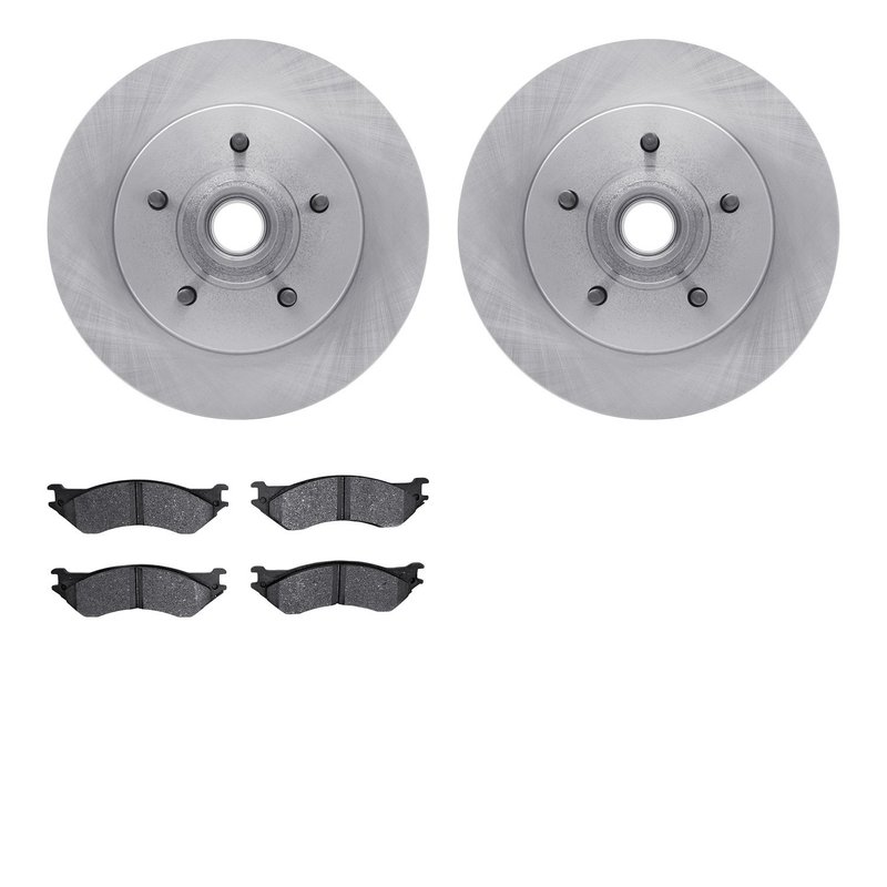 Dynamite Friction 6502-99396 Disc Brake Kit - Front