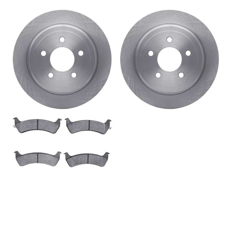 Dynamite Friction 6502-99513 Disc Brake Kit - Rear