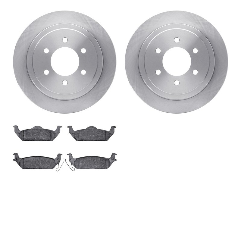 Dynamite Friction 6502-99532 Disc Brake Kit - Rear