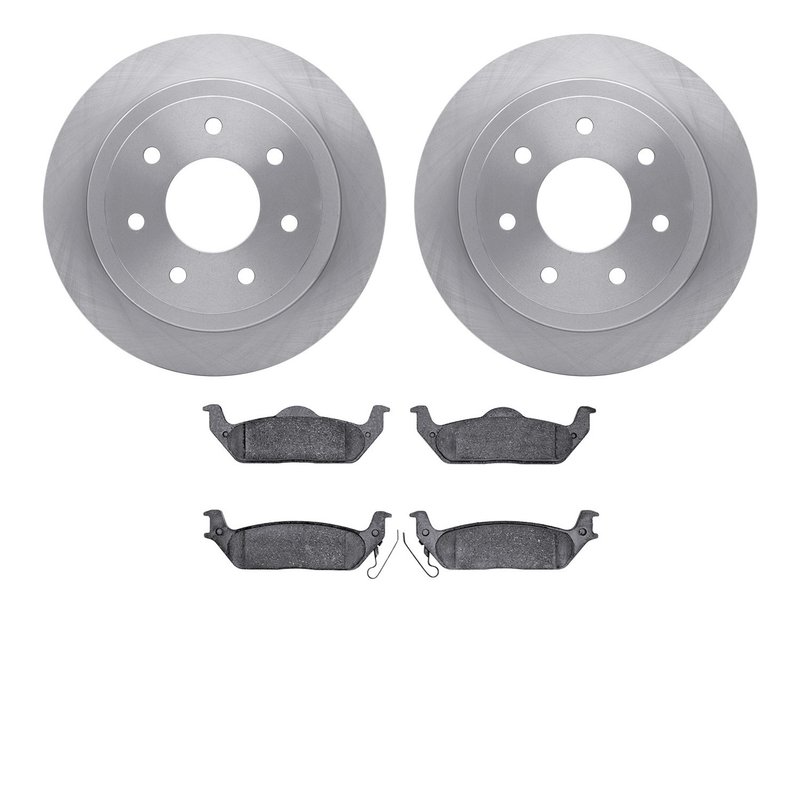 Dynamite Friction 6502-99538 Disc Brake Kit - Rear
