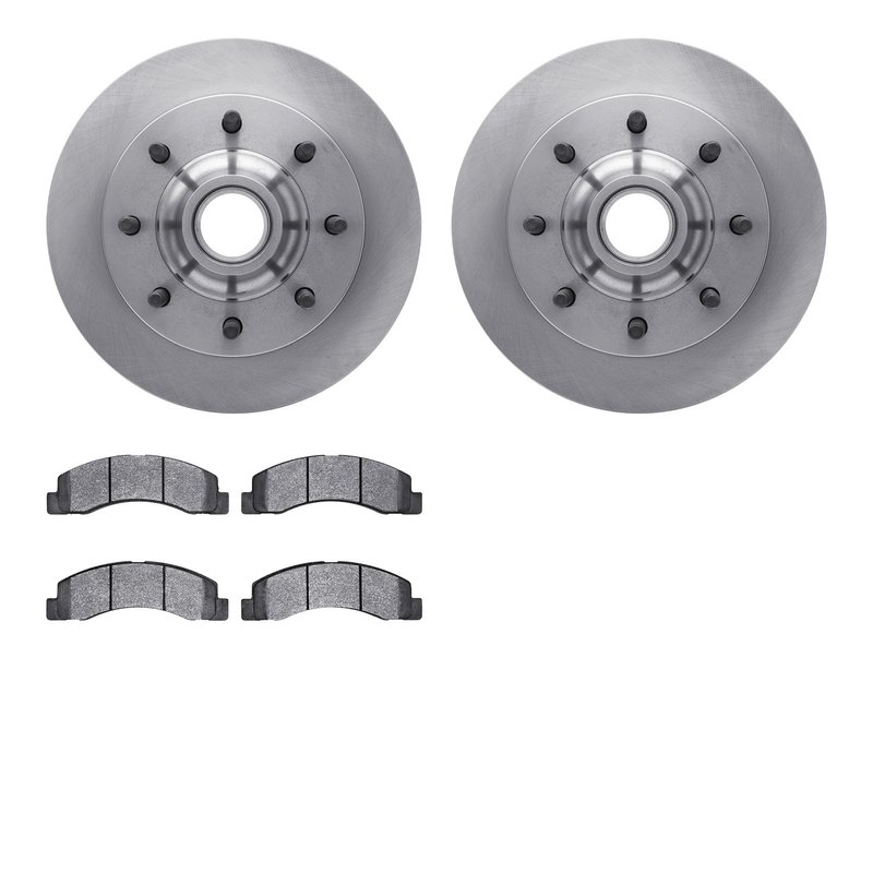 Dynamic Friction 6502-99543 Disc Brake Kit - Front