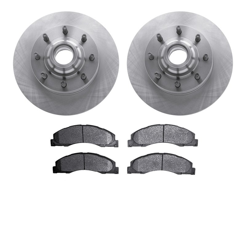 Dynamite Friction 6502-99636 Disc Brake Kit - Front