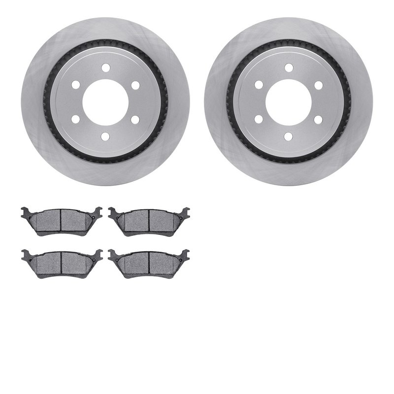 Dynamite Friction 6502-99660 Disc Brake Kit - Rear