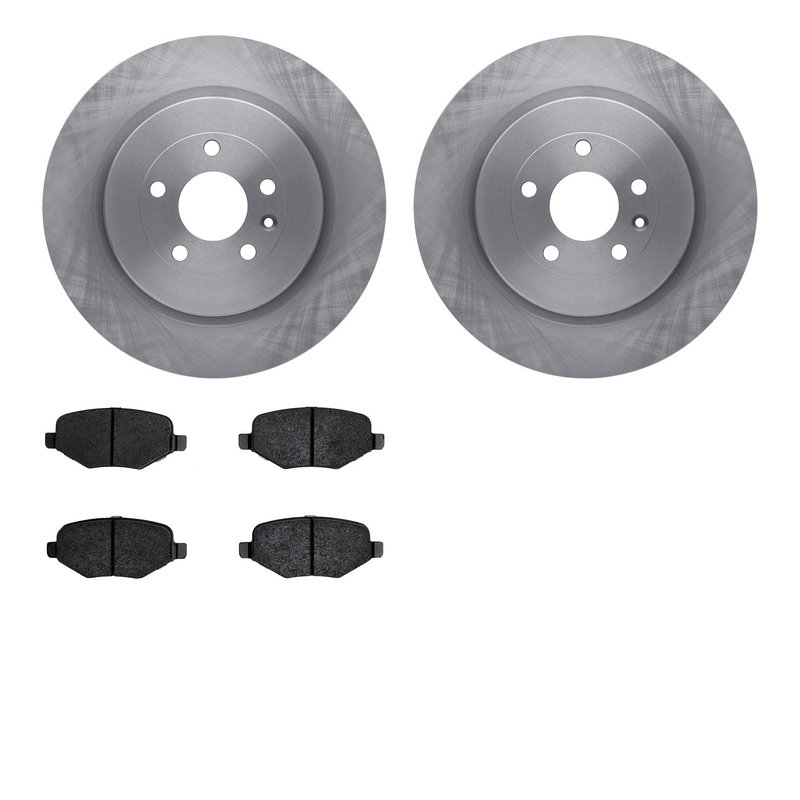 Dynamite Friction 6502-99664 Disc Brake Kit - Rear