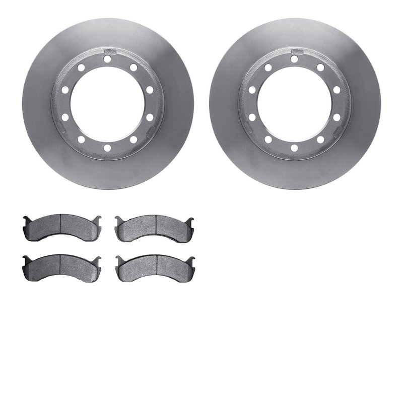 Dynamite Friction 6502-99735 Disc Brake Kit - Rear