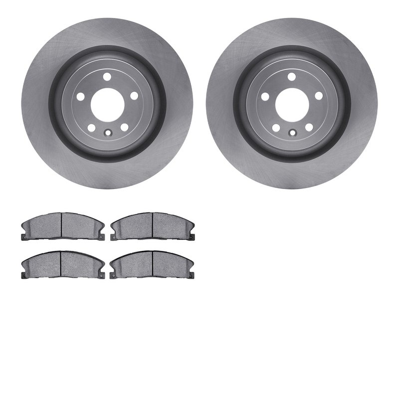 Dynamite Friction 6502-99768 Disc Brake Kit - Front