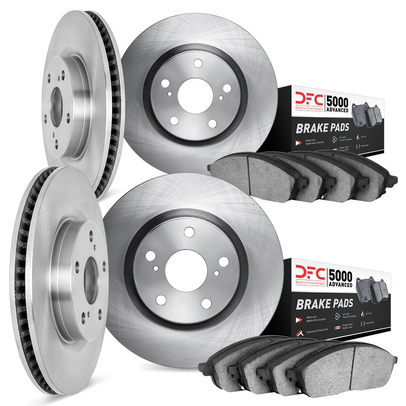 Dynamite Friction 6504-02009 Disc Brake Kit - Front and Rear
