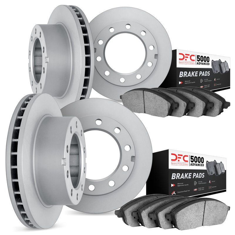 Dynamite Friction 6504-54991 Disc Brake Kit - Front and Rear