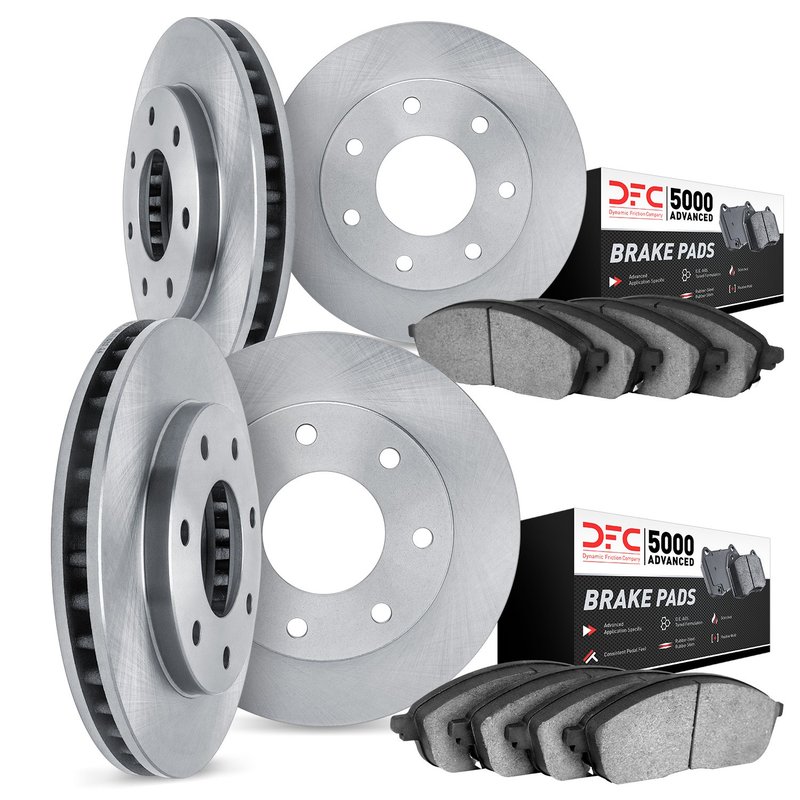 Dynamite Friction 6504-55121 Disc Brake Kit - Front and Rear