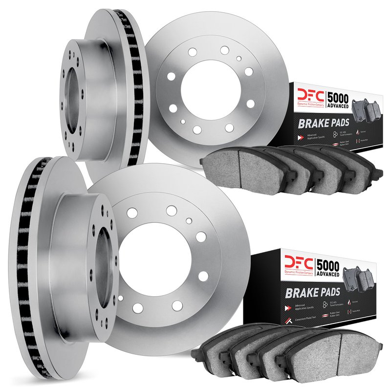 Dynamite Friction 6504-55129 Disc Brake Kit - Front and Rear
