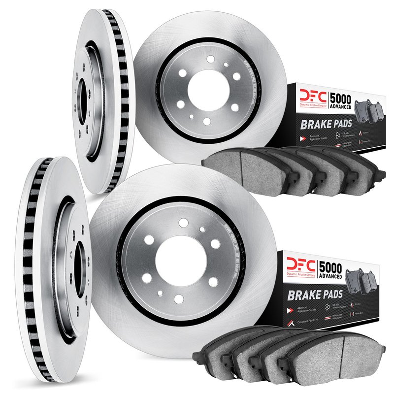Dynamite Friction 6504-55139 Disc Brake Kit - Front and Rear