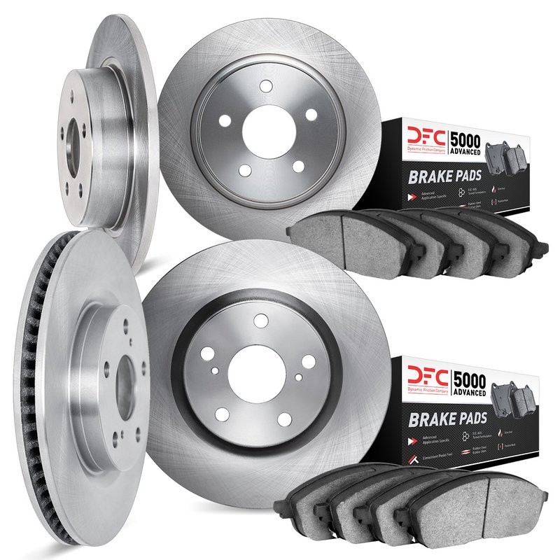 Dynamite Friction 6504-55154 Disc Brake Kit - Front and Rear