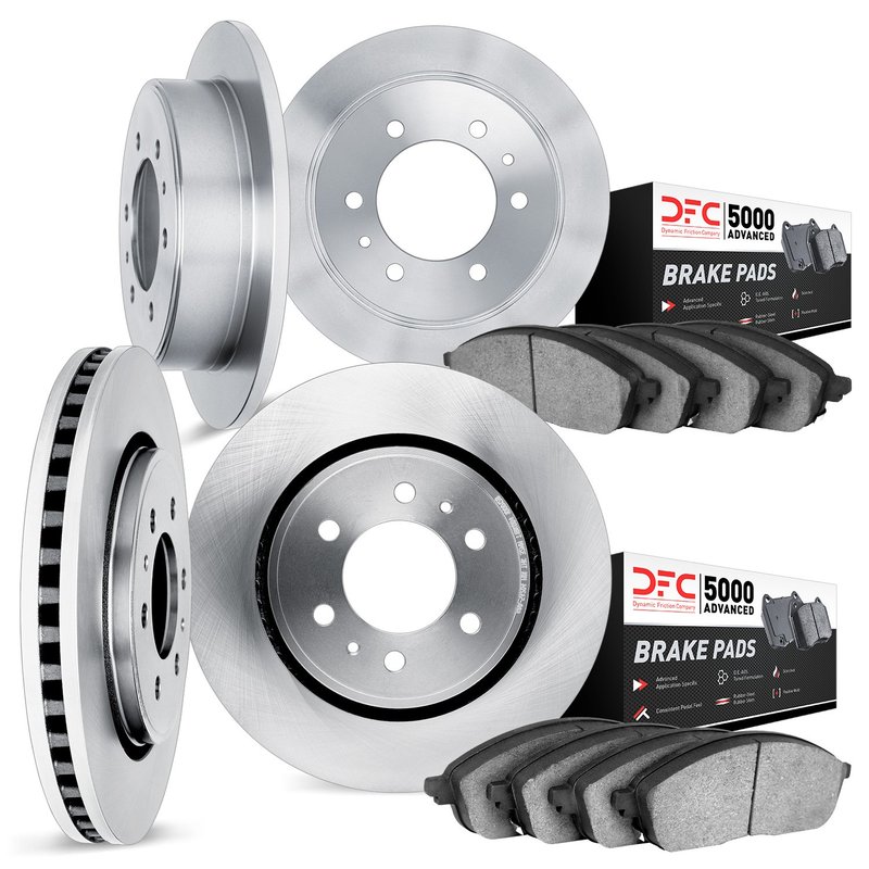 Dynamite Friction 6504-72118 Disc Brake Kit - Front and Rear