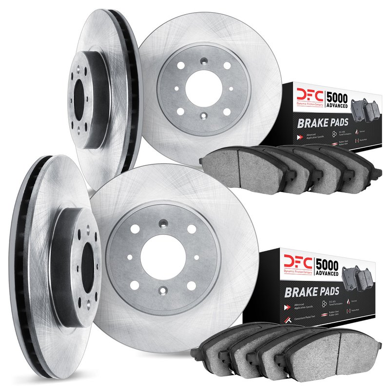 Dynamite Friction 6504-76329 Disc Brake Kit - Front and Rear