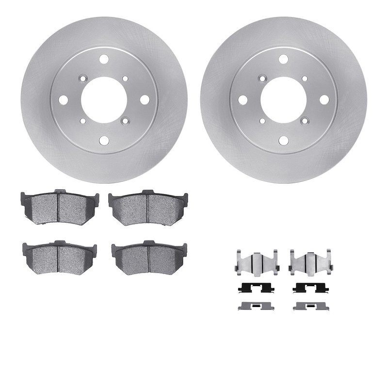 Dynamite Friction 6512-01020 Disc Brake Kit - Rear