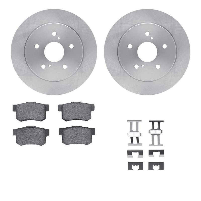 Dynamite Friction 6512-01041 Disc Brake Kit - Rear