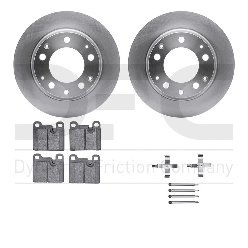 Dynamite Friction 6512-02052 Disc Brake Kit - Rear