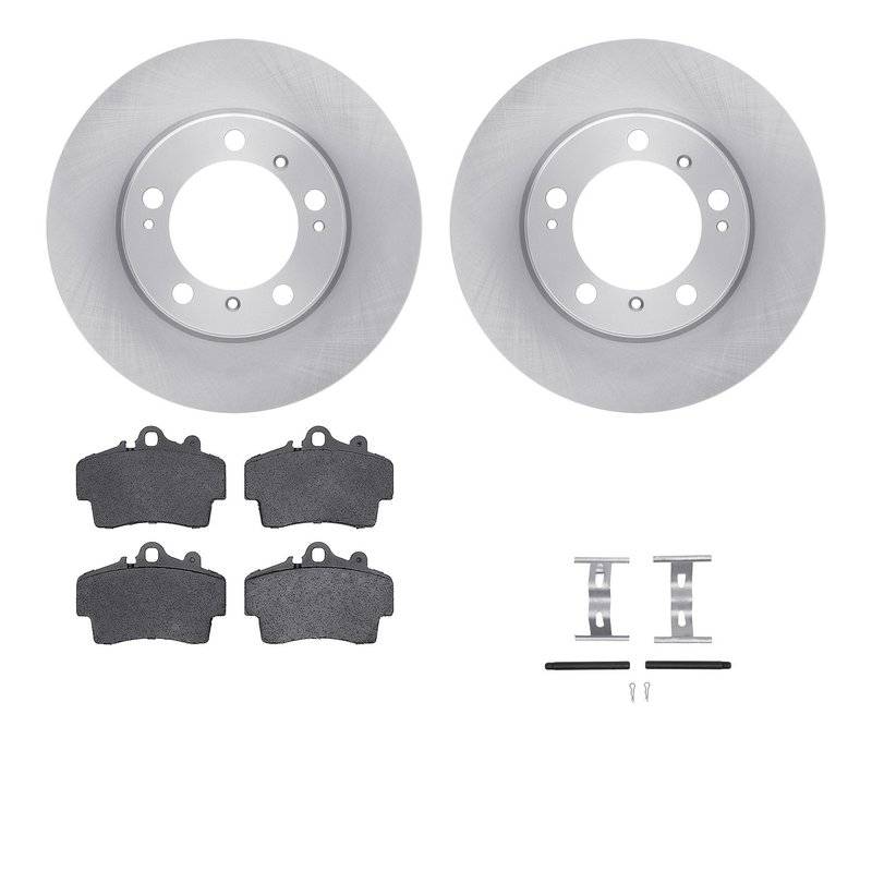 Dynamite Friction 6512-02055 Disc Brake Kit - Front