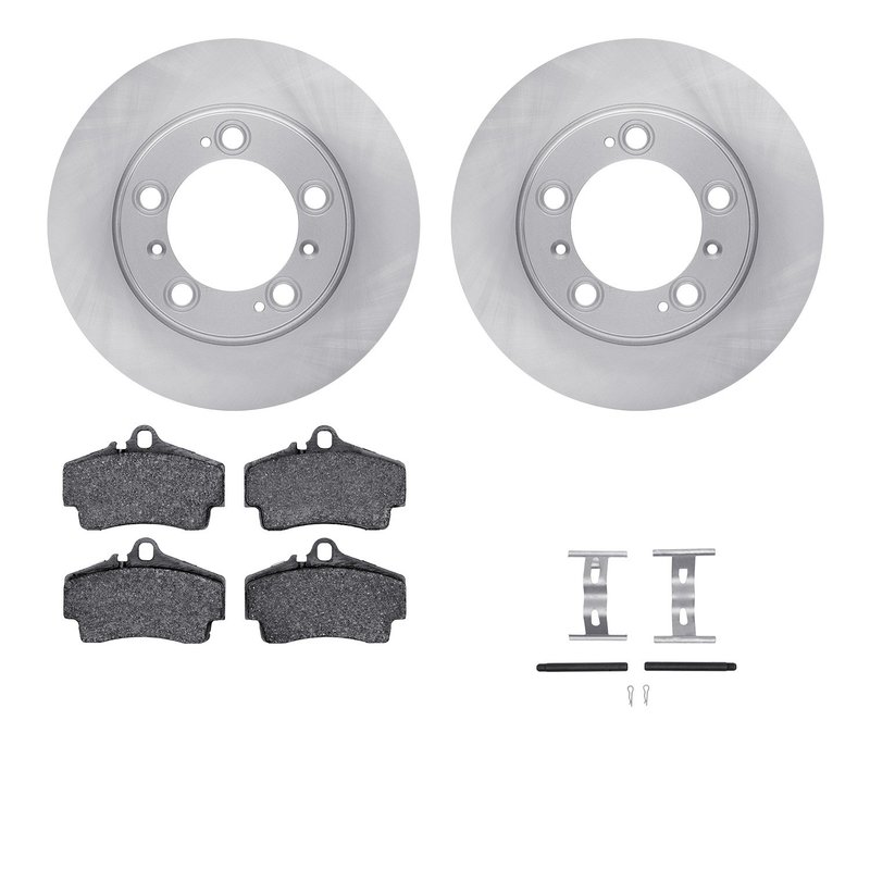 Dynamite Friction 6512-02058 Disc Brake Kit - Rear