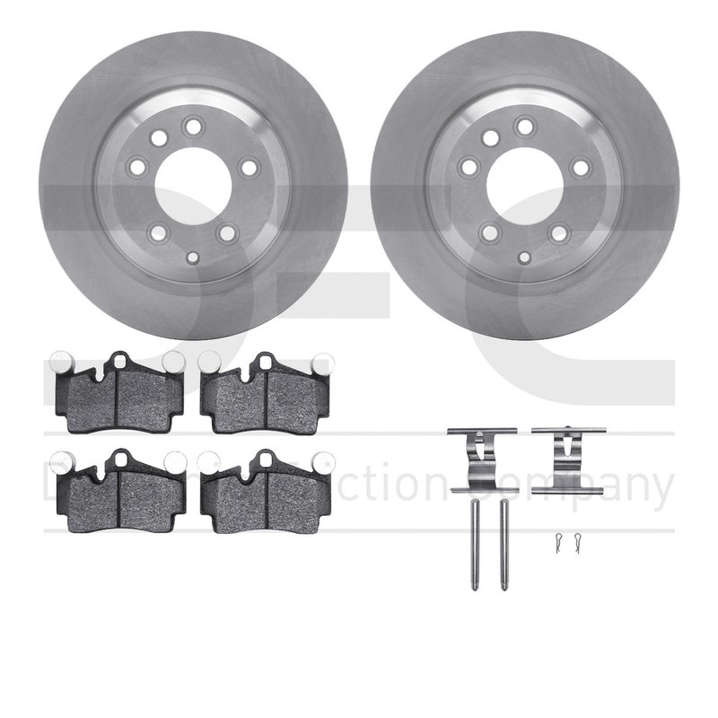 Dynamite Friction 6512-02139 Disc Brake Kit - Rear