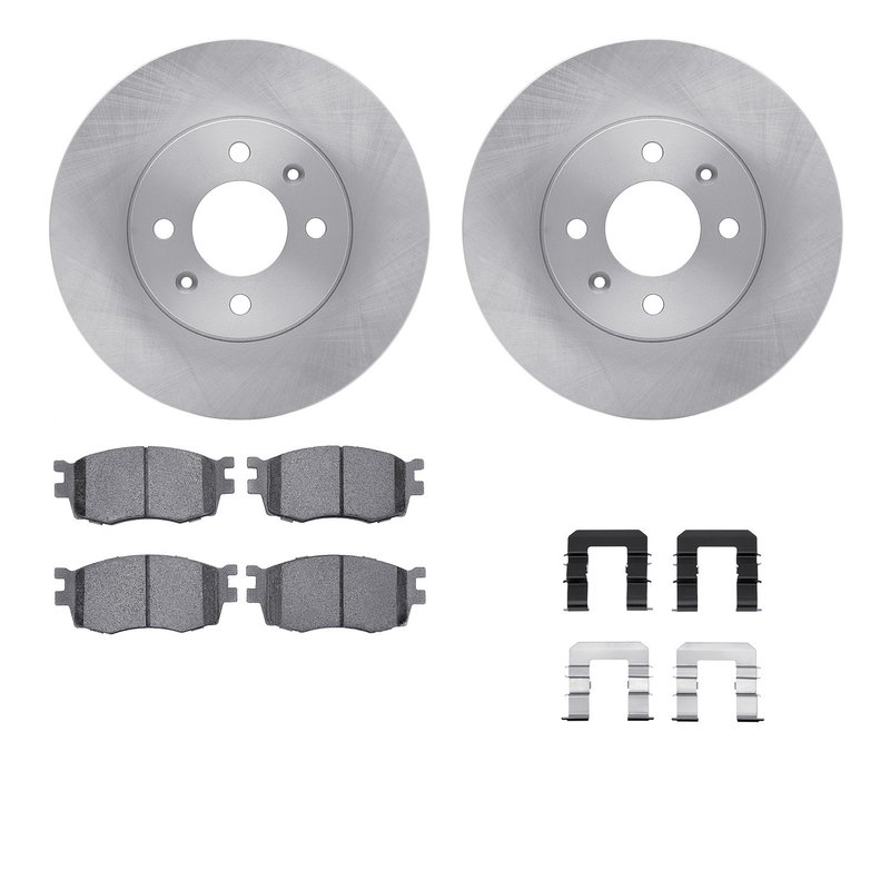 Dynamite Friction 6512-03099 Disc Brake Kit - Front