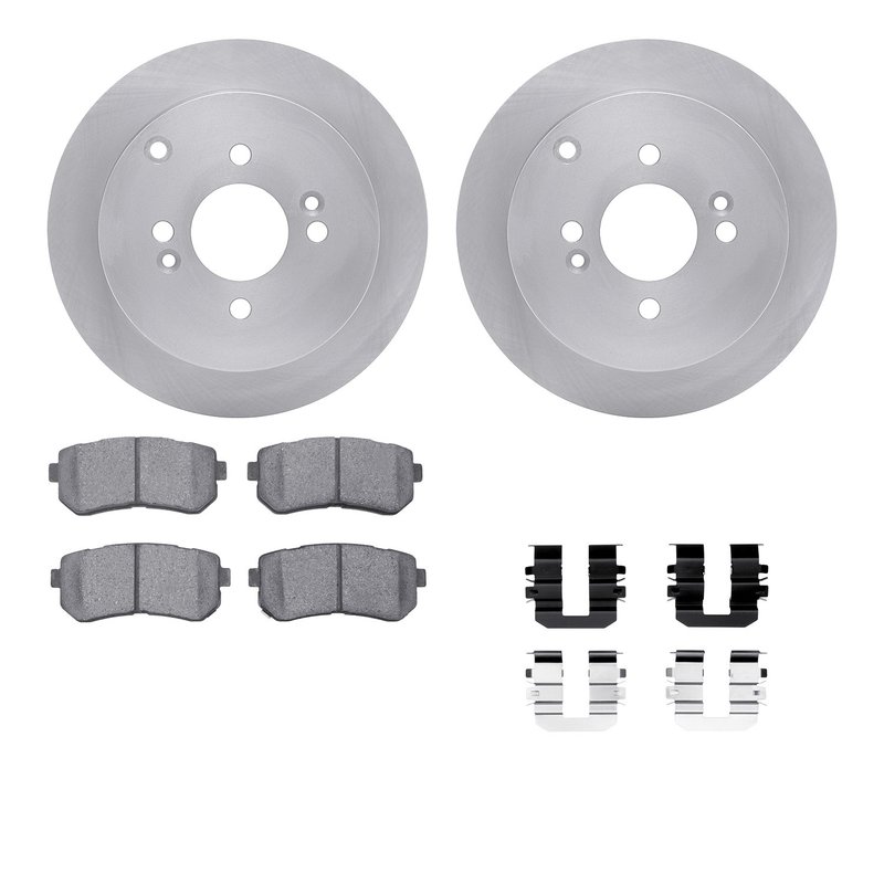 Dynamite Friction 6512-03105 Disc Brake Kit - Rear