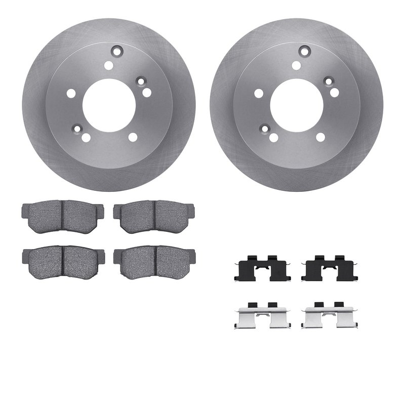 Dynamite Friction 6512-03176 Disc Brake Kit - Rear