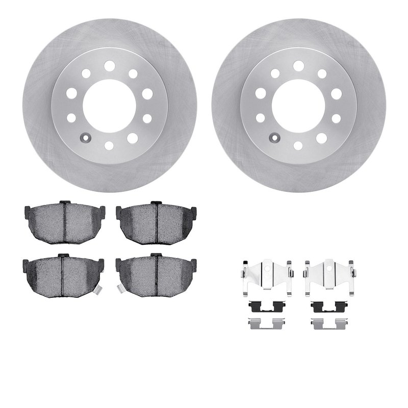 Dynamite Friction 6512-03201 Disc Brake Kit - Rear