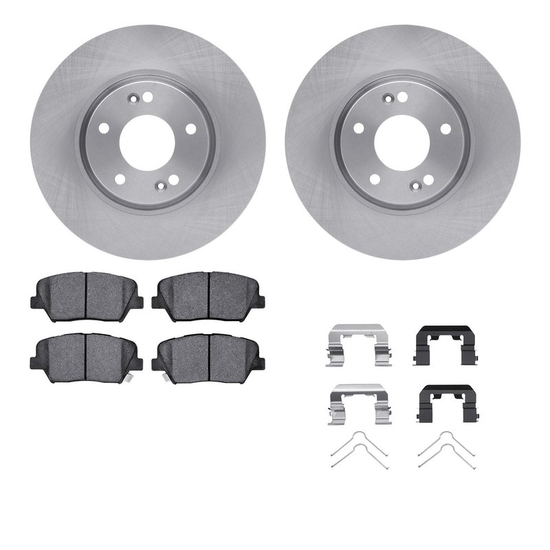 Dynamite Friction 6512-03242 Disc Brake Kit - Front
