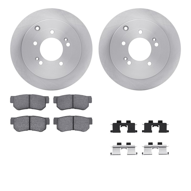 Dynamite Friction 6512-03266 Disc Brake Kit - Rear