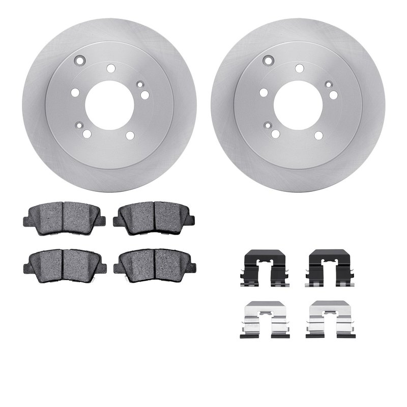 Dynamite Friction 6512-03267 Disc Brake Kit - Rear