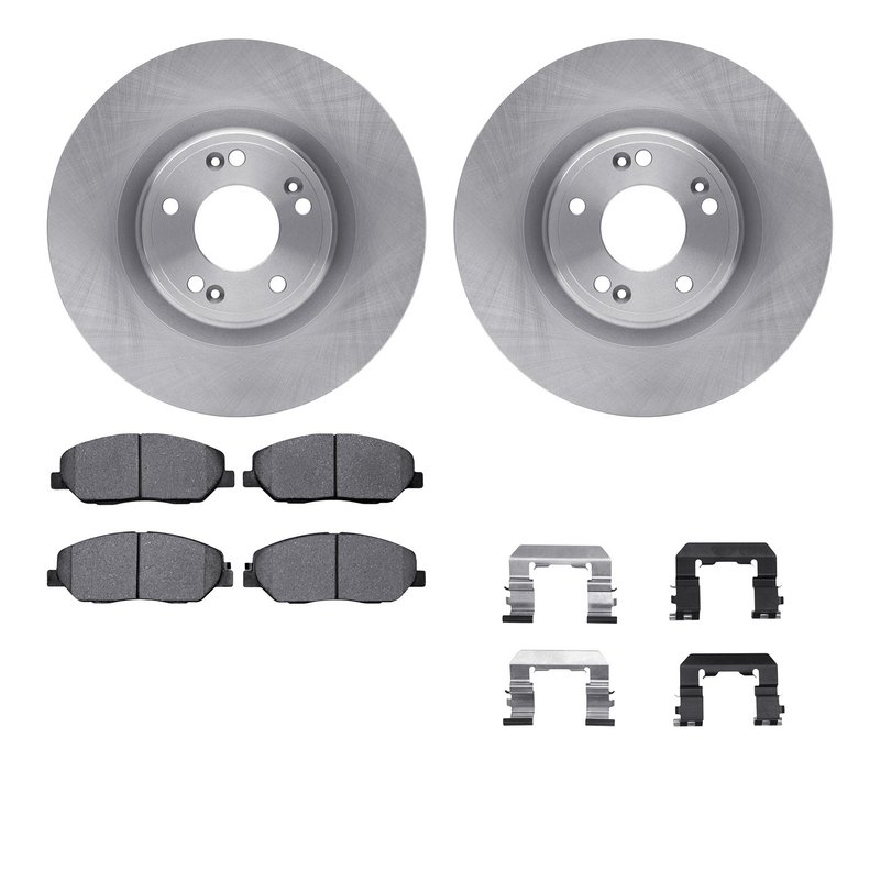 Dynamite Friction 6512-03291 Disc Brake Kit - Front