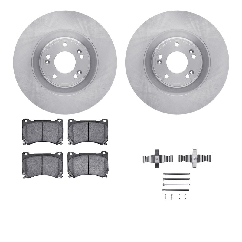 Dynamite Friction 6512-03314 Disc Brake Kit - Front