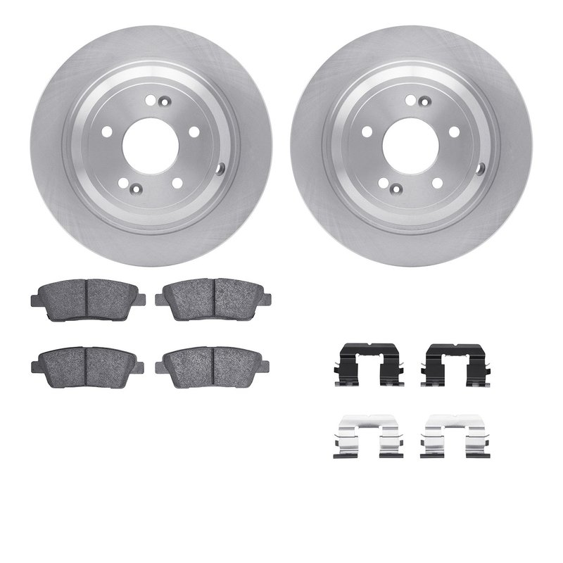 Dynamite Friction 6512-03349 Disc Brake Kit - Rear