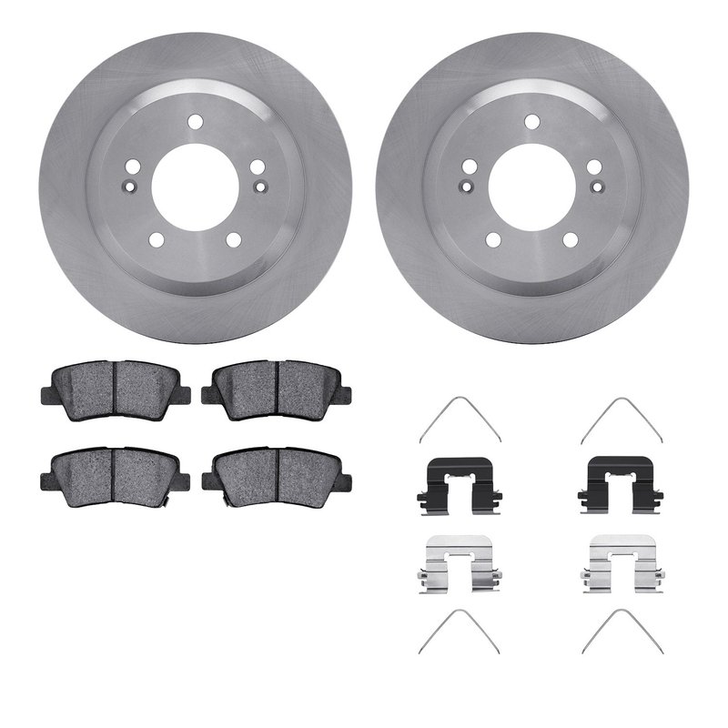 Dynamite Friction 6512-03452 Disc Brake Kit - Rear