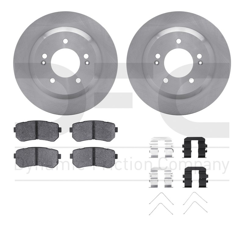 Dynamite Friction 6512-03453 Disc Brake Kit - Rear