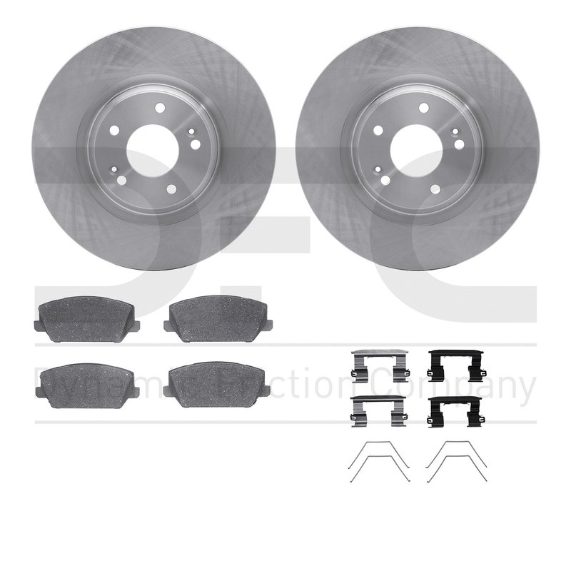 Dynamite Friction 6512-03468 Disc Brake Kit - Front