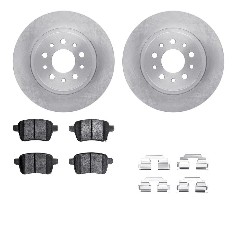 Dynamite Friction 6512-07024 Disc Brake Kit - Rear