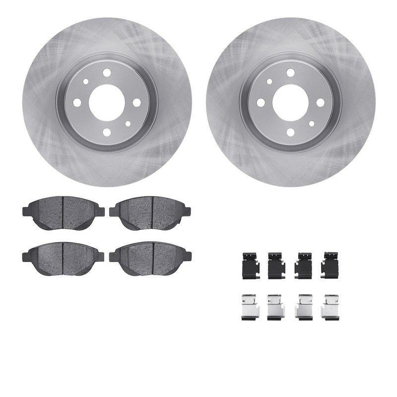 Dynamite Friction 6512-07027 Disc Brake Kit - Front
