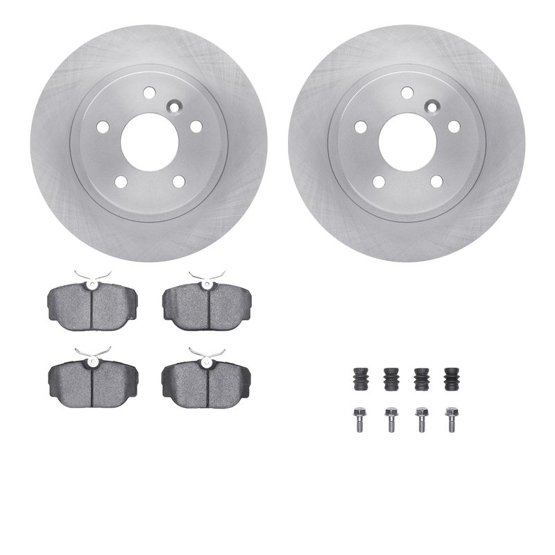 Dynamite Friction 6512-11058 Disc Brake Kit - Rear