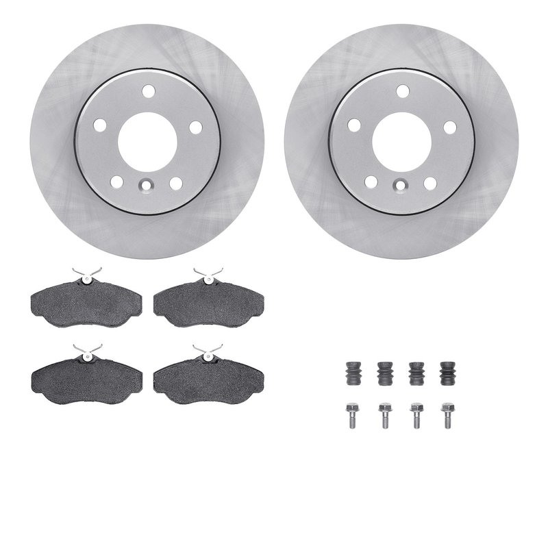 Dynamite Friction 6512-11063 Disc Brake Kit - Front