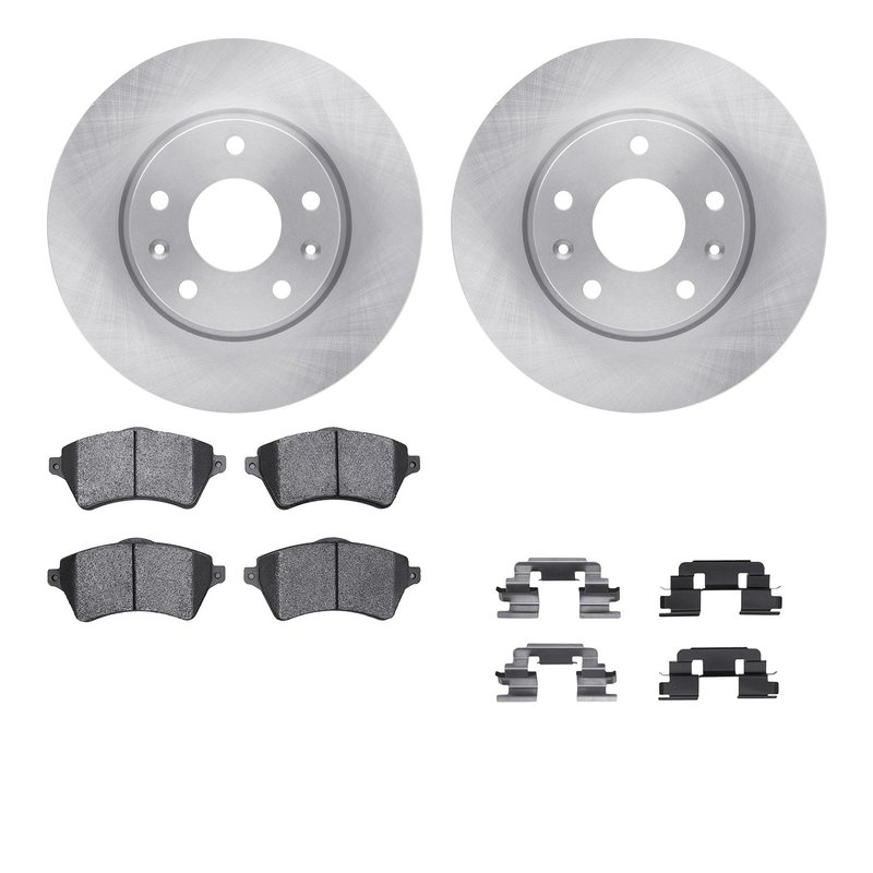 Dynamite Friction 6512-11066 Disc Brake Kit - Front