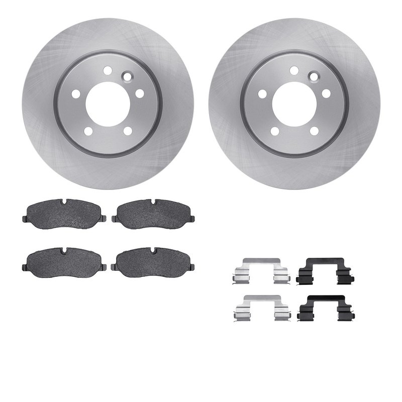 Dynamite Friction 6512-11096 Disc Brake Kit - Front