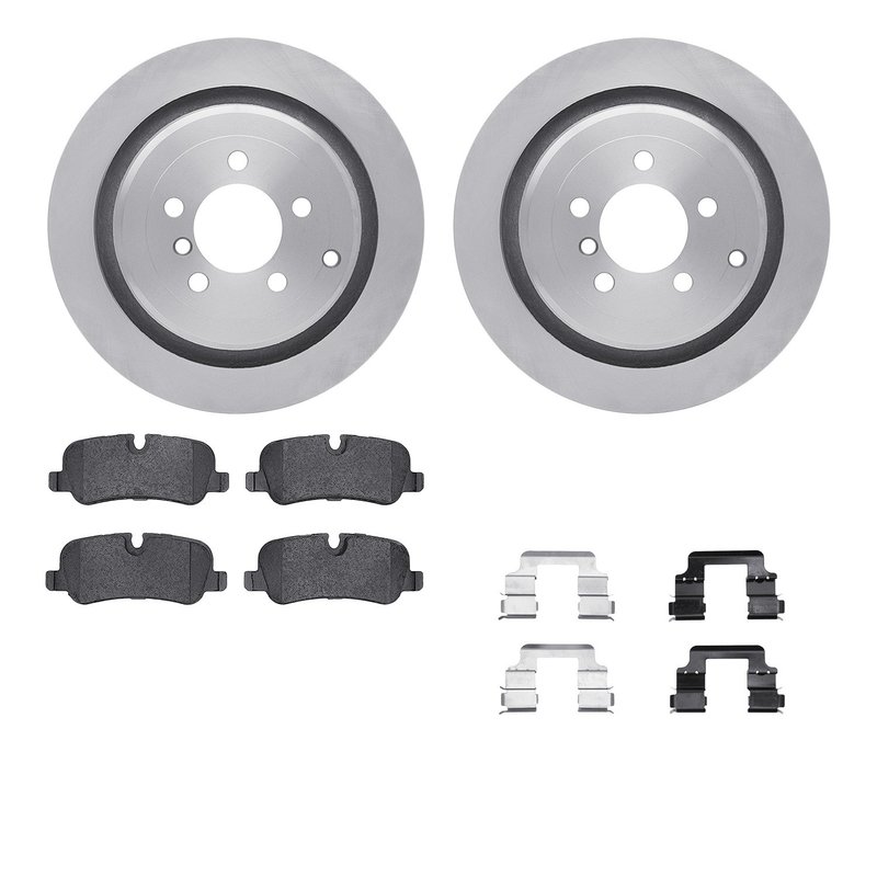 Dynamite Friction 6512-11108 Disc Brake Kit - Rear