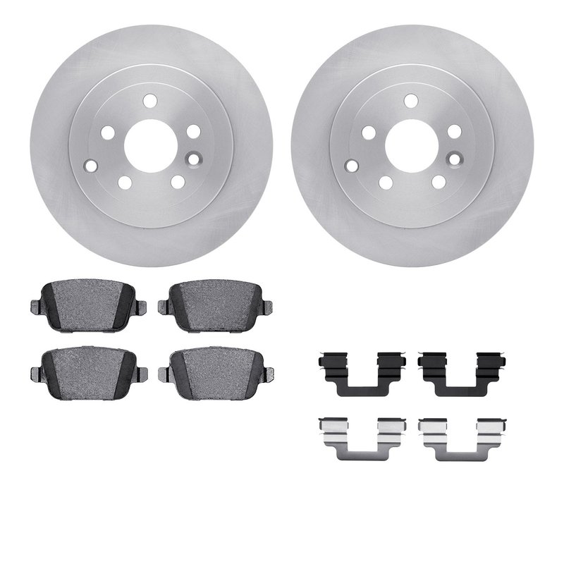 Dynamite Friction 6512-11113 Disc Brake Kit - Rear